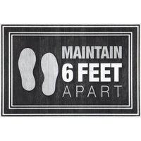Saniguard™ Social Distancing Mat - 24x36 in