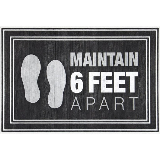 Saniguard™ Social Distancing Mat - 24x36 in - Image 1