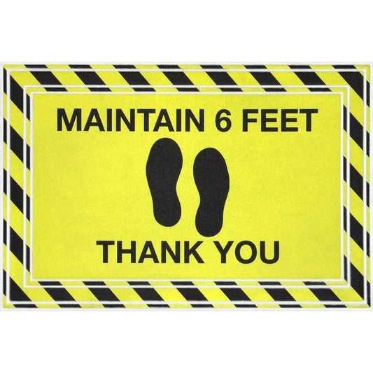 Saniguard™ 24x36 Social Distancing Mat - Image 1