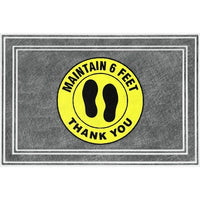 Saniguard™ Social Distancing Mat - 24x36 inches