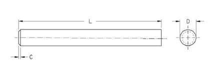 Premium Carbide Rod - 1/8” Diameter x 3.00” Length, UM10 Grade - Image 2