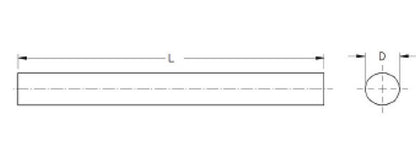 29.2mm UM10 Grade Metric Carbide Rod - Image 2