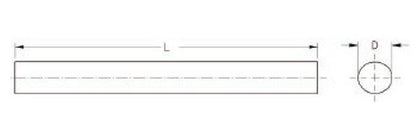 UM10 Grade 26.0mm Metric Solid Carbide Rod - Image 2