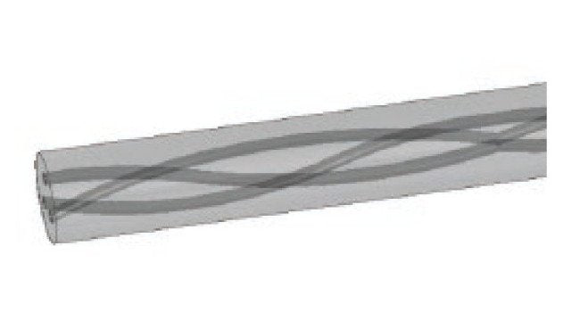 UM12 Grade Carbide Rod 20.30mm Three Hole 30° Unground - Image 1