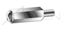 Stainless Steel 1/4 Inch (in) Style Across Flats Hex Male-Female Standoff