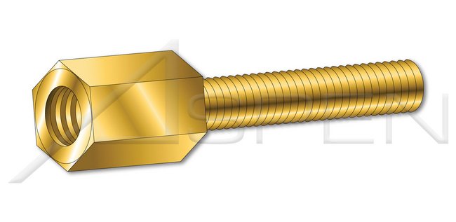 Steel Yellow Zinc Jack Screw - Image 1