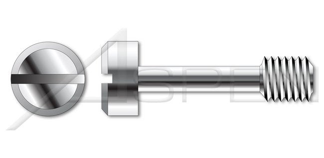 Stainless Steel Style 6 Cheese Head Slotted Drive Captive Panel Screw - Image 1