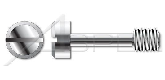 Stainless Steel Style 6 Cheese Head Slotted Drive Captive Panel Screw - Image 1
