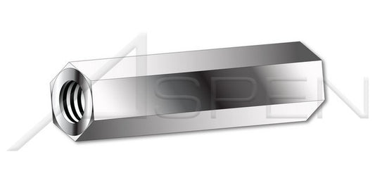 Stainless Steel Metric 4.5 Millimeter (mm) Style Across Flats Hex Female Standoff - Image 1