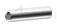 1/4 Inch (in) Diameter AISI 303 Stainless Steel (18-8) Round Female Standoff