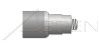 Natural Finish Flare In Style Slotted Drive Retractable Captive Panel Fastener