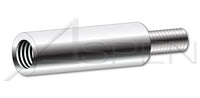 3/16 Inch (in) Diameter ) AISI 303 Stainless Steel (18-8) Round Male-Female Standoff