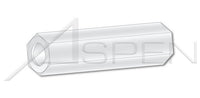 3/16 Inch (in) Style Across Flats Type 6/6 Nylon Hex Spacer