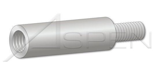 3/16 Inch (in) Diameter Aluminum Alloy # 2011 Round Male-Female Standoff - Image 1