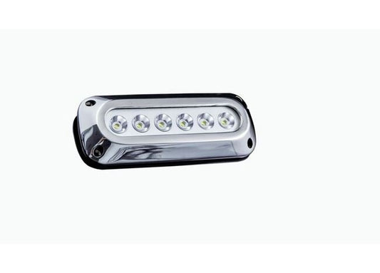 Monroe Marine 6 LED 6x3W Surface Mount Light - Red - Image 1