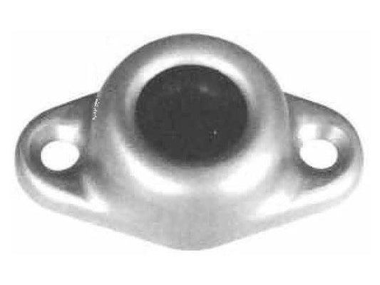 Silent Door Holders Sockets - Heavy Duty Zinc Plated with Rubber Insert - Image 1