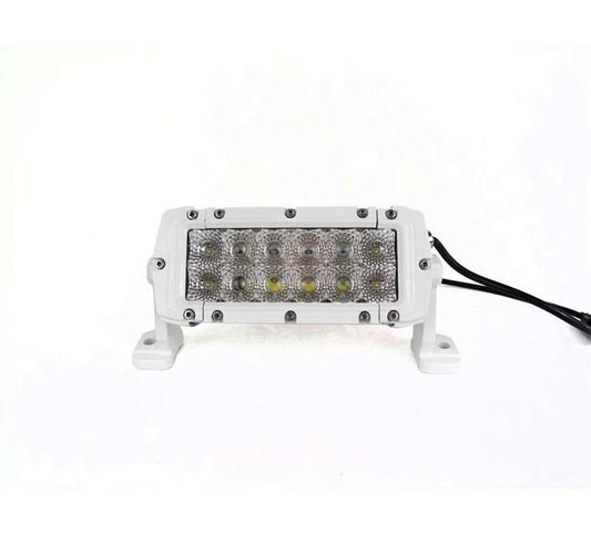 Marine Sport HD 6" LED White Light Bar - Corrosion Resistant, 2550 Lumens - Image 1