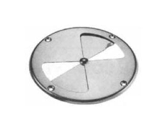 Zinc Plated Steel Roof Grille with Waterproof Gasket - Image 1