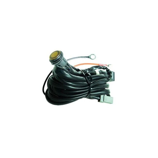 Heavy-Duty 10-inch Bar Relay Harness with Switch - Image 1