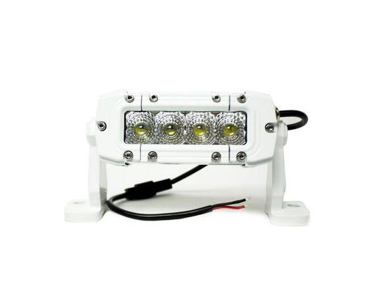 Marine Sport 4-Inch LED White Light Bar - Corrosion Resistant, 1750 Lumens - Image 1