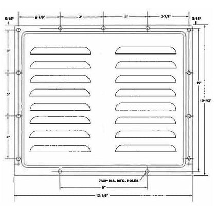 Aluminum Louvre Ventilator Plate - Image 2