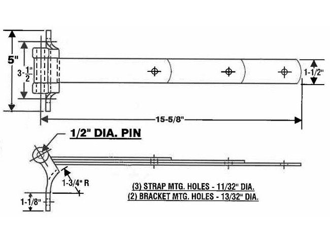 Heavy-Duty Radius Corner Hinges - Image 2