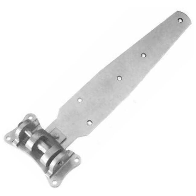 Heavy Duty Cam Lift Hinge with Longer Leaf - 1/4" Steel Strap - Image 1