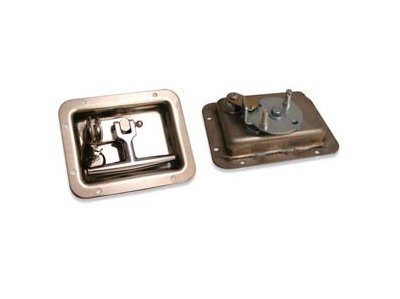 Heavy-Duty Recessed Folding T-Latches - Image 1