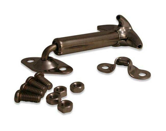 Heavy-Duty Stainless Steel Hood Latch Set - Image 1