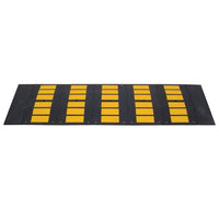 108 Inch Rubber Speed Hump - Traffic Safety Solution for Government and Commercial Use