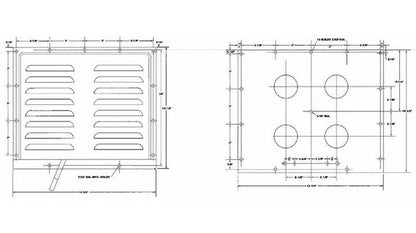Aluminum Multi-Purpose Ventilator with Closure - Image 2