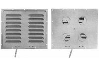 Aluminum Multi-Purpose Ventilator with Closure