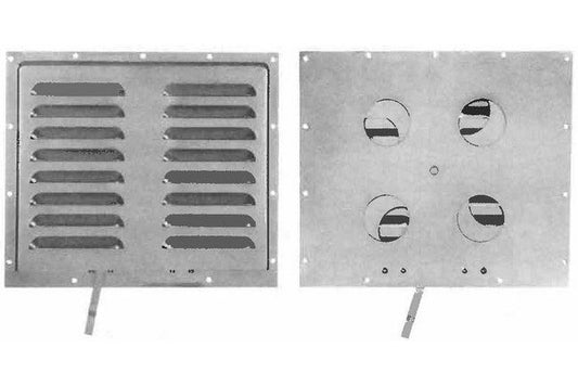 Aluminum Multi-Purpose Ventilator with Closure - Image 1