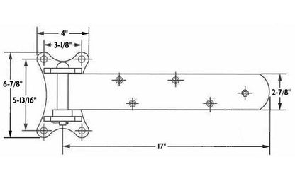 Heavy Duty Cold Storage Door Hinges - Image 2