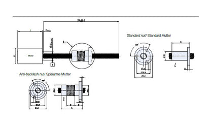 Dunkermotoren 102N Nominal Force Spindle Motor - Image 2