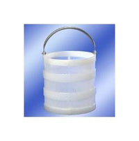 12x12 Polypropylene Baskets with Plastic Girth Supports