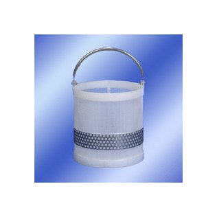 12x12 Polypropylene Baskets with Stainless Steel Handles - Image 1