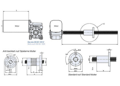 385N Spindle Motor with Brushless DC Motors - Image 2