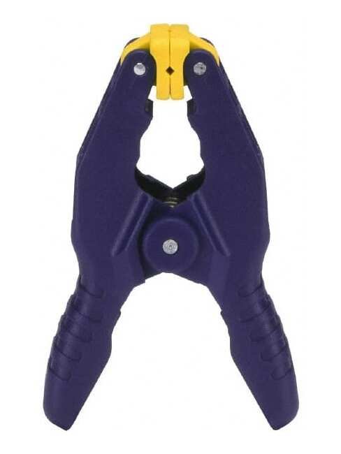 IRWIN 1 Inch Jaw Opening Resin Body Spring Clamp - Image 1