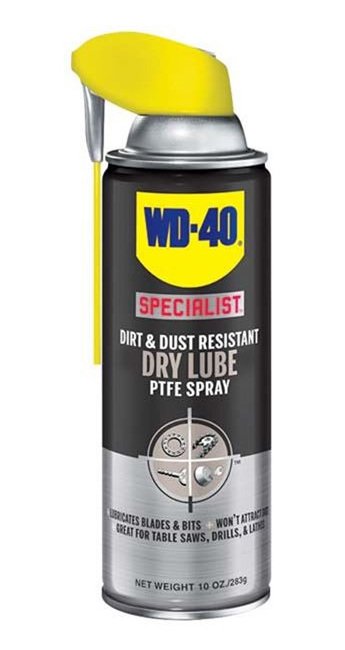 WD-40 10oz Dirt and Dust Resistant Dry Lubricant Spray - Image 1