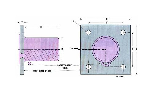 6 Inch S Series Polyurethane Crane Bumper - Image 2