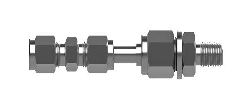 Unilok Dielectric Male Connector - Alloy 400, 3/8 in - Image 1