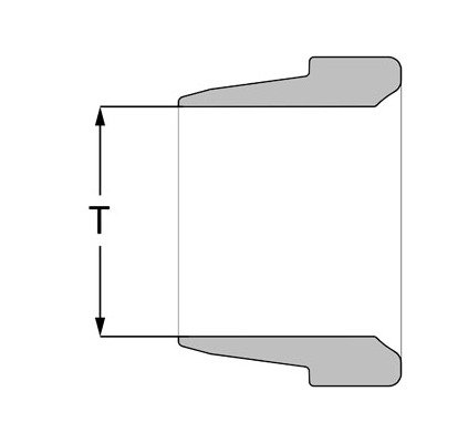 SSP Corp. Griplok 316 SS Tube Fitting Ferrules Set, 1/2 in. - Image 2