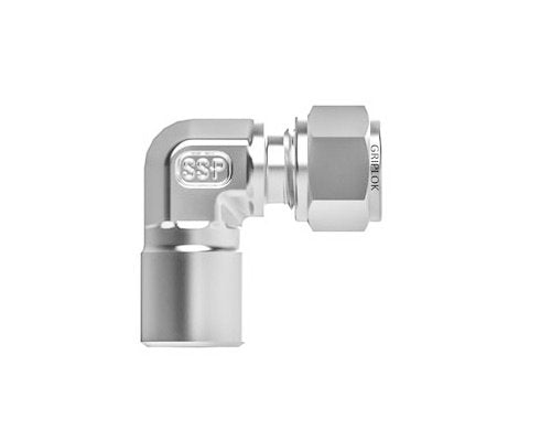 Griplok Male Pipe Weld Elbow - Alloy 400, 1/4 in Tube Fitting x Pipe Stub - Image 1