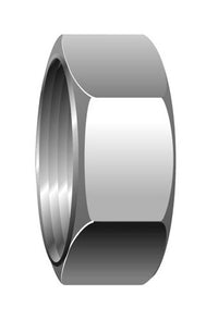 Unilok Tube Fitting Nuts - Bulkhead Locknuts, Alloy C-276, 3/8 in.