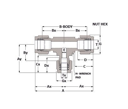 Alloy Steel Hex Socket Set Screw with Cup Point & Nylon Patch - 8-32 x 3/16 - Image 2