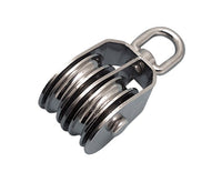 Suncor 304/316 Stainless Steel Twin Swivel Block for Marine & Industrial Rigging