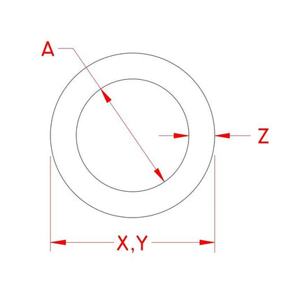Suncor Round Ring - 316 Stainless Steel, MIL-DTL-32655 Compliant - Image 2