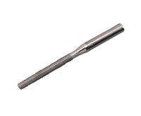 Suncor UNC Thread Rail Swage Stud, Grade 316 Stainless Steel