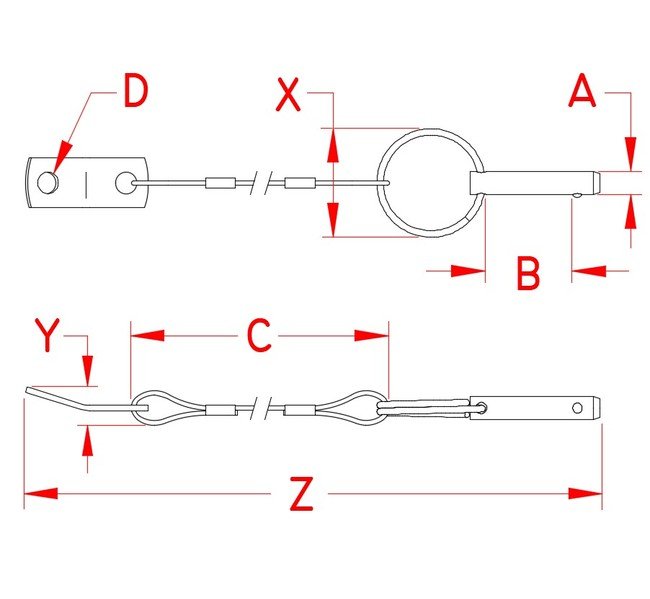 Suncor Stainless Steel Lanyard with Pin - Image 2